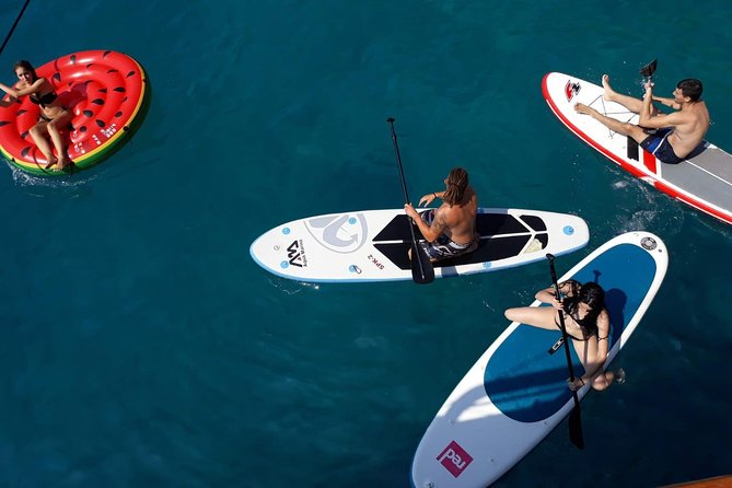 All Inclusive Brac and Solta islands swimming cruise - Brač anchorage: sheltered bay swimming, snorkel time, and water toys