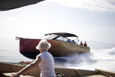 All-inclusive Gastro Blue Cave Tour from Split - Cruising comfort on a 37-foot powerboat