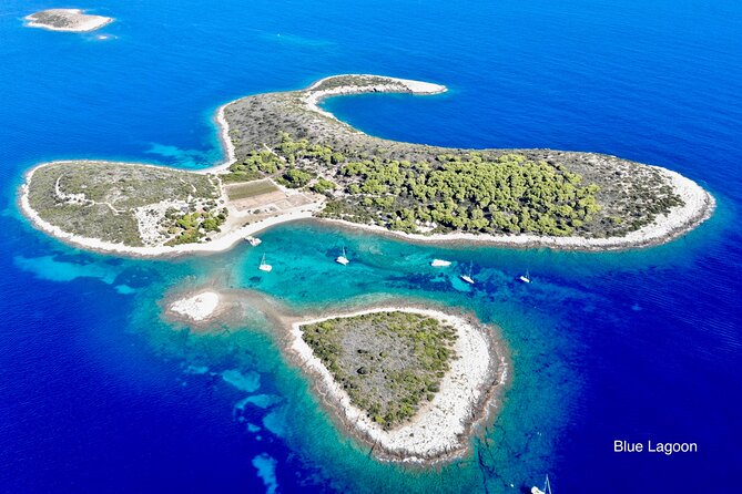 Blue cave, Mama Mia and Hvar, 5 island speedboat tour from Trogir - Budikovac Island and the Blue Lagoon swim + snorkeling hour