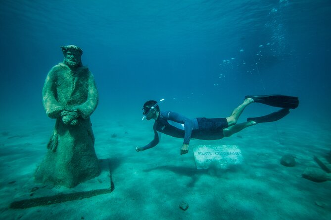 Blue Lagoon & Underwater Museum from Split with Lunch & Drinks - The Underwater Museum: how to see the statues without stressing