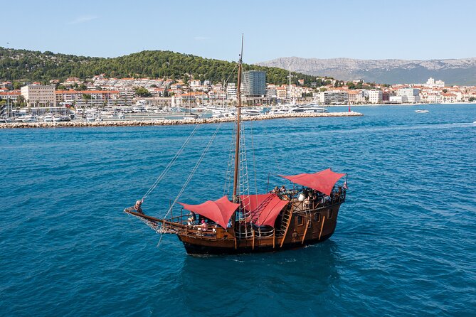 Columbo's Pirate Ship "Santa Maria" - Split Panoramic & Sunset Tour - Marjan from the water: city edge meets nature