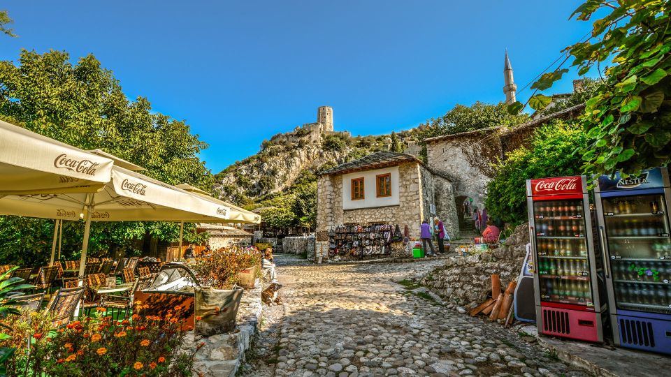 From Split and Trogir: Mostar Tour with Kravica Waterfalls - Pickups, Drive Time, and the Počitelj Photo Stop You’ll Appreciate