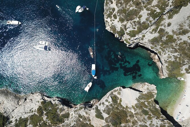 From Split: Blue cave & 5 Islands tour - Hvar town in about two hours: sights, lunch, and not rushing yourself