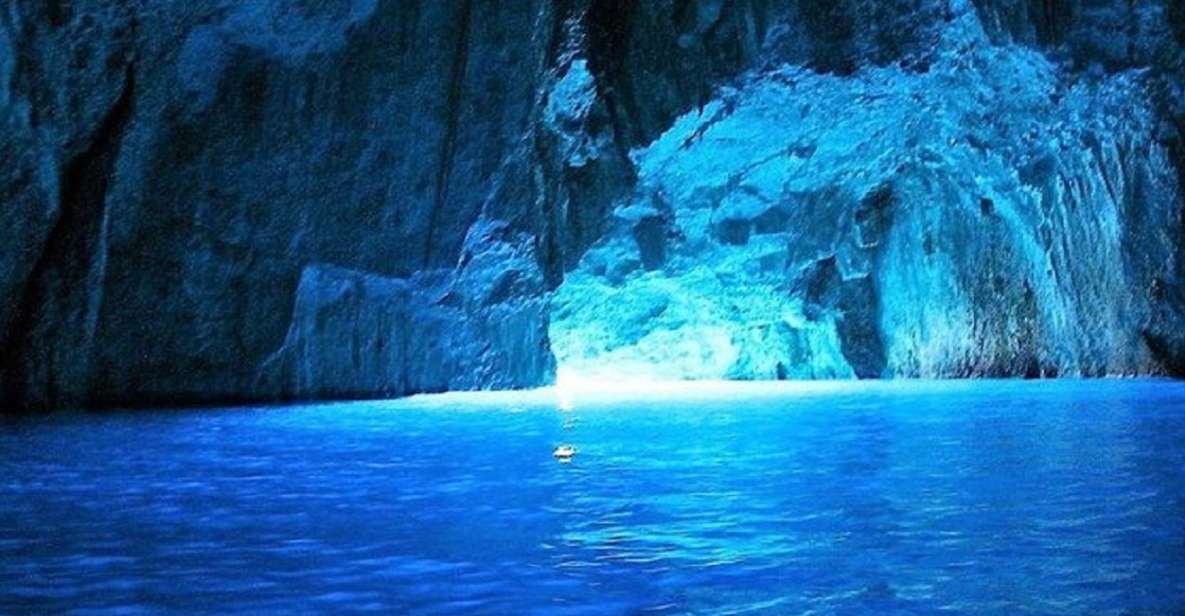 From Split: Blue Cave and 5 islands-Day Tour - Neon Blue Cave at Biševo: what you’re really paying for