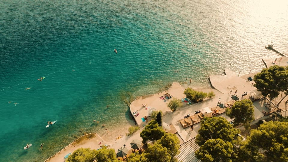 From Split: Brač Island Beach Bar and Pool Party - Cocktails, cash, and the reality of not having food included