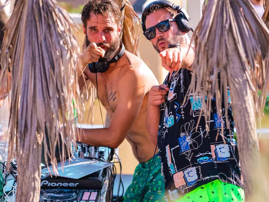 From Split: Brač Island Beach Bar and Pool Party - Music and performers: what makes it feel like an event, not a background DJ set