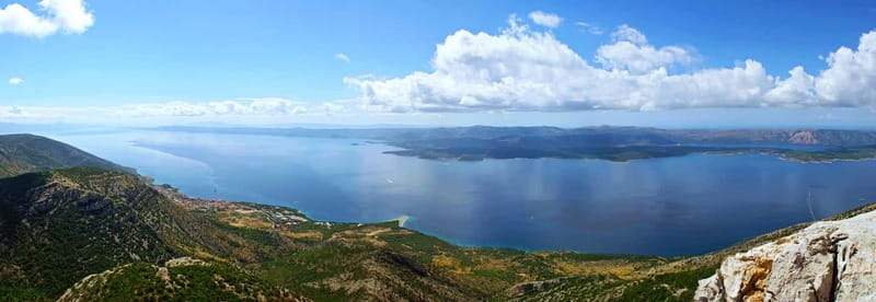 From Split: Catamaran Cruise to Golden Horn & Brač island. - The south-coast swim stops: where the water time really stacks up
