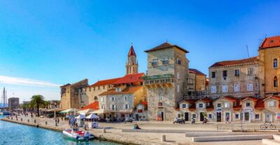 From Split: Half-Day Split & Trogir Small Group Guided Tour - Meeting Point at Golen Gate: quick start, easy to find