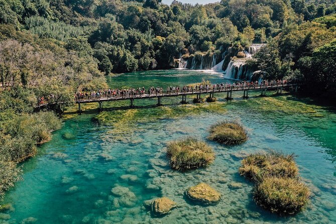 From Split: Krka Waterfalls, Food & Wine Tasting Tour - Meeting point in Split: Marulićeva ul. 4 and the early start