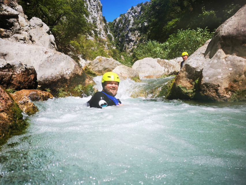 From Split or Zadvarje: Cetina River Canyoning - Gubavica waterfall: the cool-down that feels like a finish line