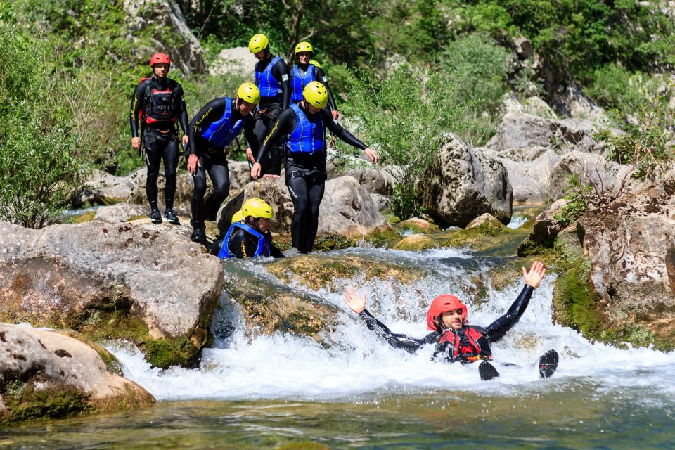 From Split or Zadvarje: Cetina River Canyoning - Guides who keep it safe, fun, and moving (and the names you might hear)