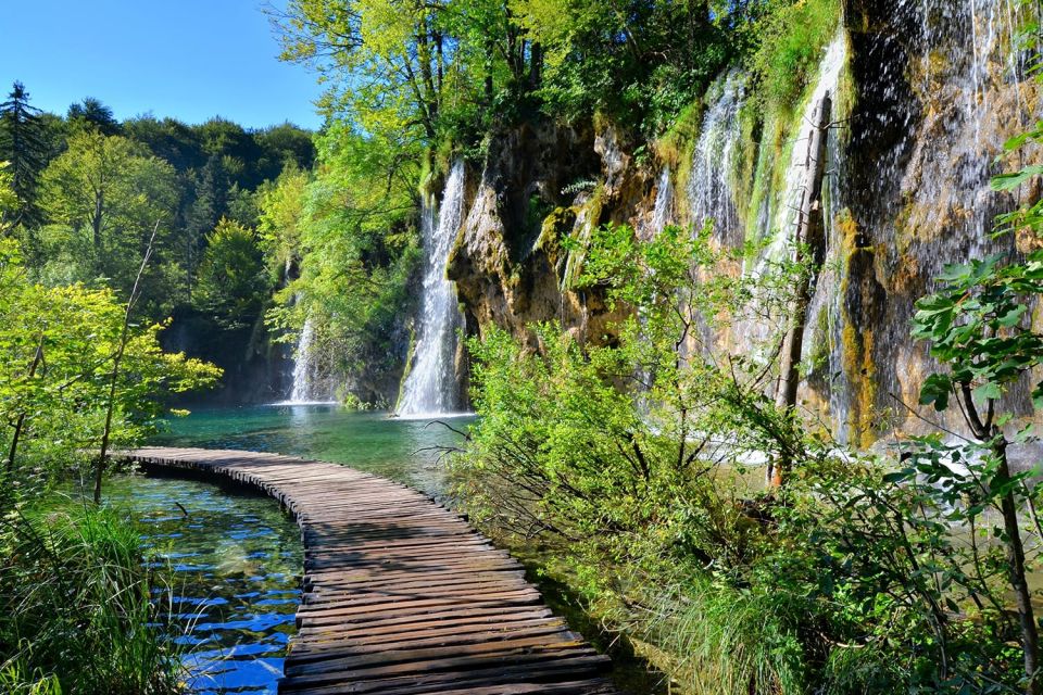 From Split: Plitvice Lakes Fully-Guided Day Tour - Wooden bridges and cascades: why the trails feel like a movie set