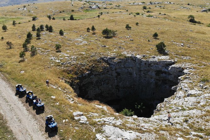 From Split: Small group ATV ride in Dinara NP - Timing from Split: 4 hours total, not a half-day that drags