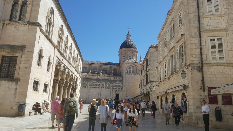From Split/Trogir: Dubrovnik Guided Tour with a Stop in Ston - Rector’s Palace and the Republic Vibe