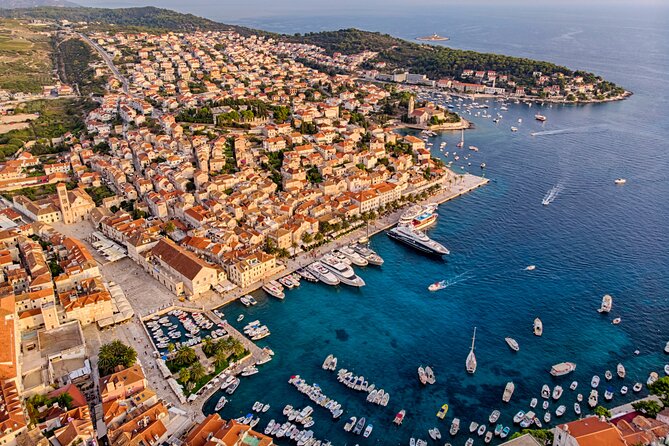 Full-Day Catamaran Cruise to Hvar & Pakleni Islands with Food and free Drinks - Boat travel time: comfortable, but plan your sunscreen and patience