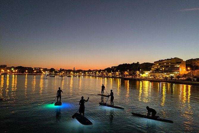 Glowing Stand-Up Paddle Experience in Split - Instruction and guides: why small groups matter on a SUP at night