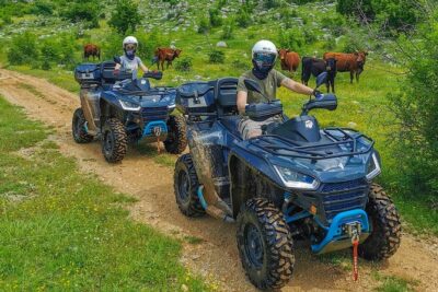 Half Day ATV Tour From Split with Picnic & River swimming - Dalmatia inland trails: rocky paths, open fields, and the fun kind of chaos