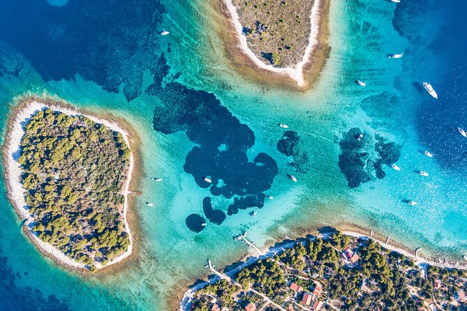Half Day Tour: Blue Lagoon, UNESCO Town of Trogir, island Ciovo - Blue Lagoon / Krknjaši Bay: Shallow Water, Snorkeling Gear, and Real-World Crowd Notes
