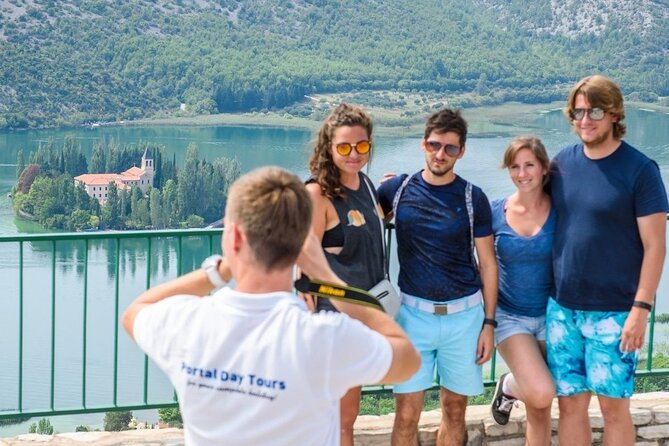 Krka Waterfalls and wine tasting Tour from Split or Trogir - Roški slap: the swim option, with the rules you must know