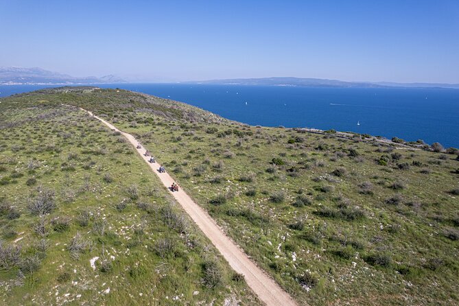 Off road Quad Adventure Tour on Island Čiovo - The East-Point Panoramic Stop Over Split (The Big Views Most People Miss)
