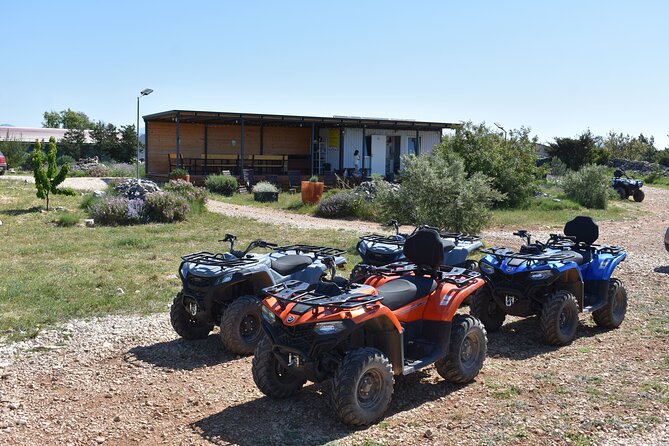 Off road Quad Adventure Tour on Island Čiovo - The South-Beach Swim Route on the 14:00–17:00 (and Longer) Option