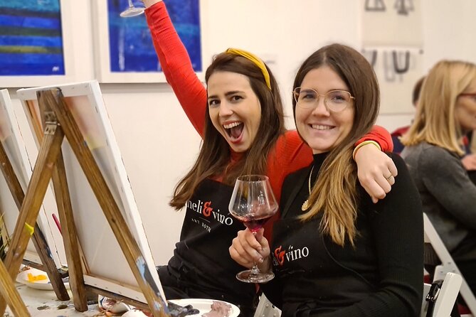 Painting party at Art Bottega - Paint & Wine Studio in Split - Art Bottega in Split: what this experience really is