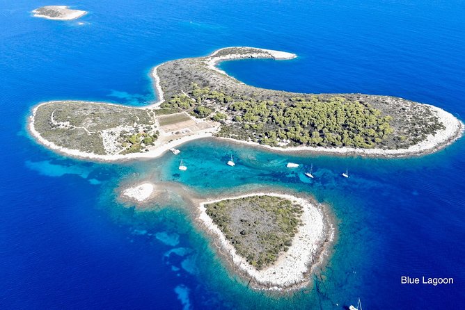 Private Blue cave, Mamma Mia and Hvar, 5 islands tour from Trogir - Srebrena beach photo pass: slow down for pictures