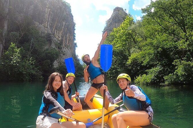 Private Cetina rafting trip|Cave exploring|Cliff jumping & more - Cliff jumping, rope swings, and cave exploring: the stop list that makes the day