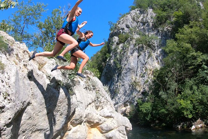 Private Cetina rafting trip|Cave exploring|Cliff jumping & more - Your downtime matters: sunbathing, swimming, and picnic-style refreshments