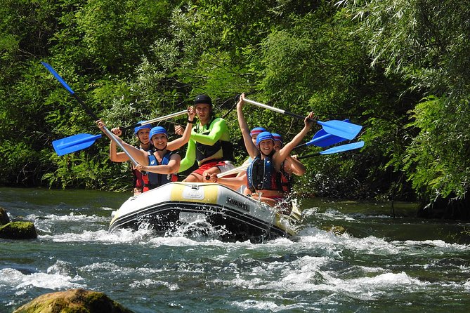 Private rafting on Cetina river with caving & cliff jumping,free photos & videos - Getting to the water: Omiš meeting point and the ride in
