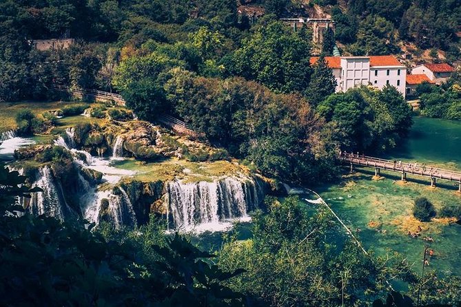 Private Tour from Split to Krka Park (Šibenik Town is optional) - Skradinski Buk: travertine, watermills, and the best-known scene