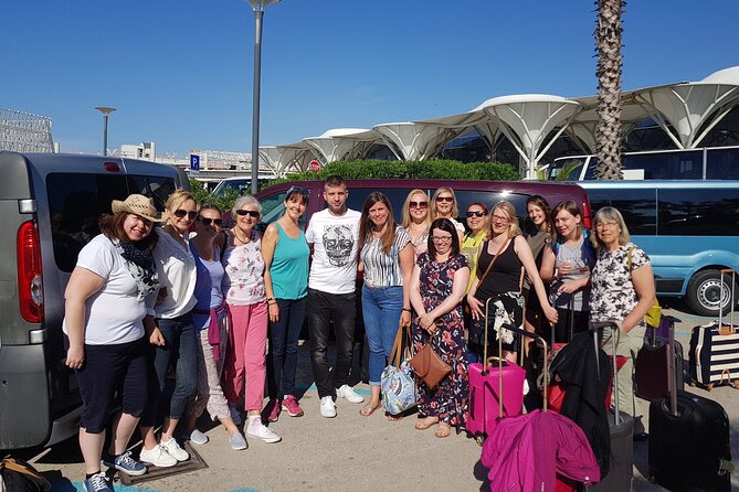 Private transfer Split airport to Split (any location) up to 8 passengers - Price and group value: $77.93 for up to 8 passengers