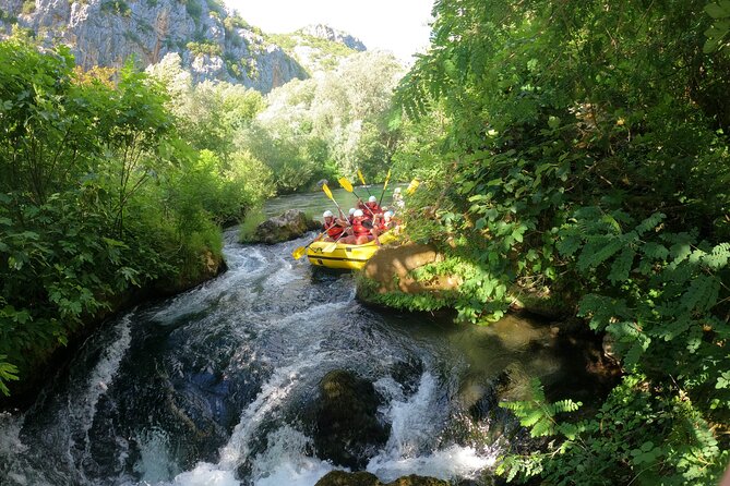 Rafting Cetina River Half Day Trip - The Short Break: banana, energy bar, and staying fueled
