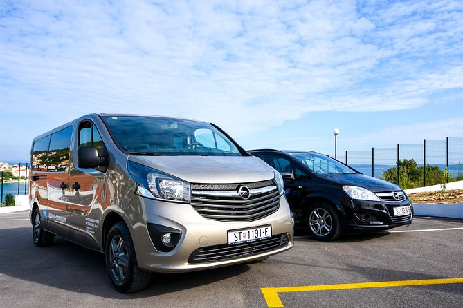 Split airport to Split Private transfer to 8 pax (Door to Door any location) - Inside the Ride: Clean Van, Luggage Help, and English Support