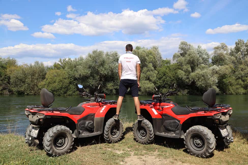 Split: ATV Quad Tour with waterfall swim - Izvor rijeke Rude: the source stop and the spring swim