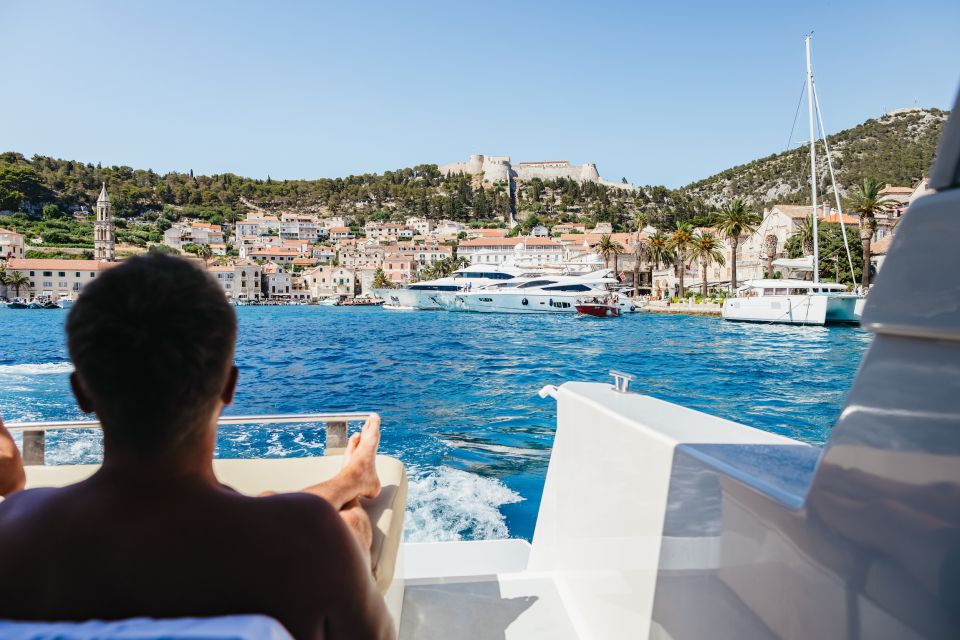 Split: Blue Cave, Vis & Hvar Full-Day Trip by Speedboat - Komiža on Vis: a breather between the wow stops