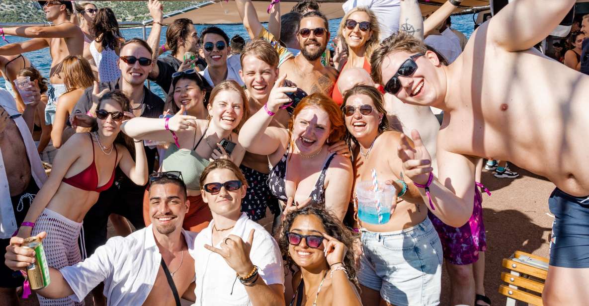 Split: Blue Lagoon Boat Party with DJs, Shots & After Party - Blue Lagoon Swim Stop: How to Make Your One Hour Count