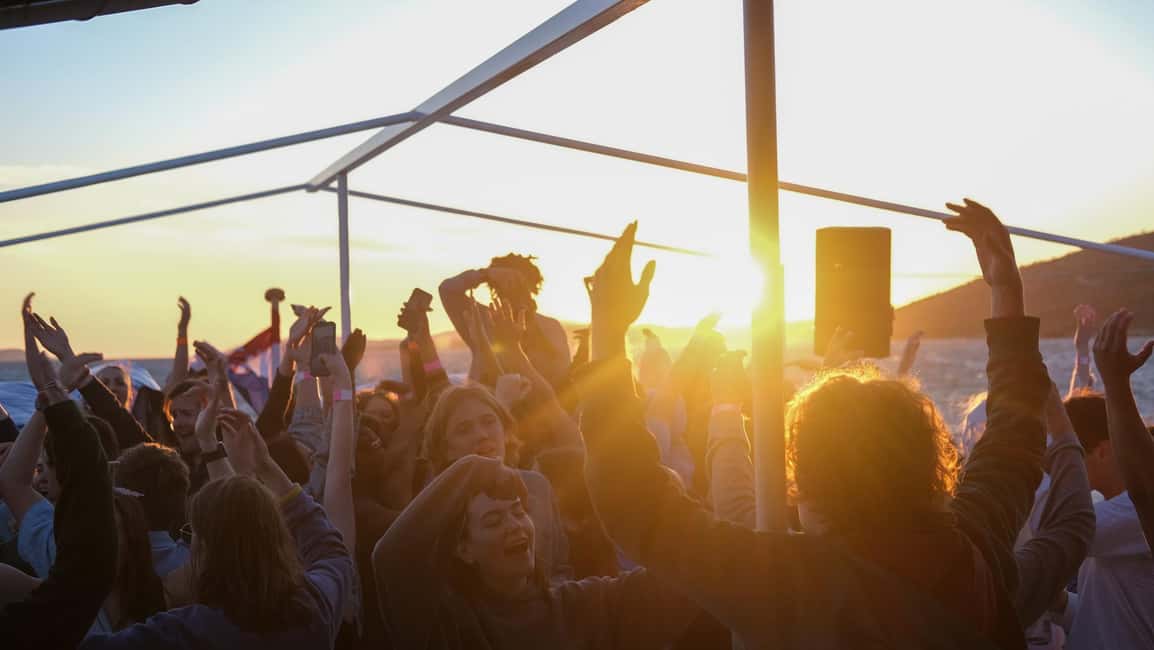 Split: Blue Lagoon Boat Party with DJs, Shots & After Party - Priority Afterparty: The Fast Track into Split Nightlife