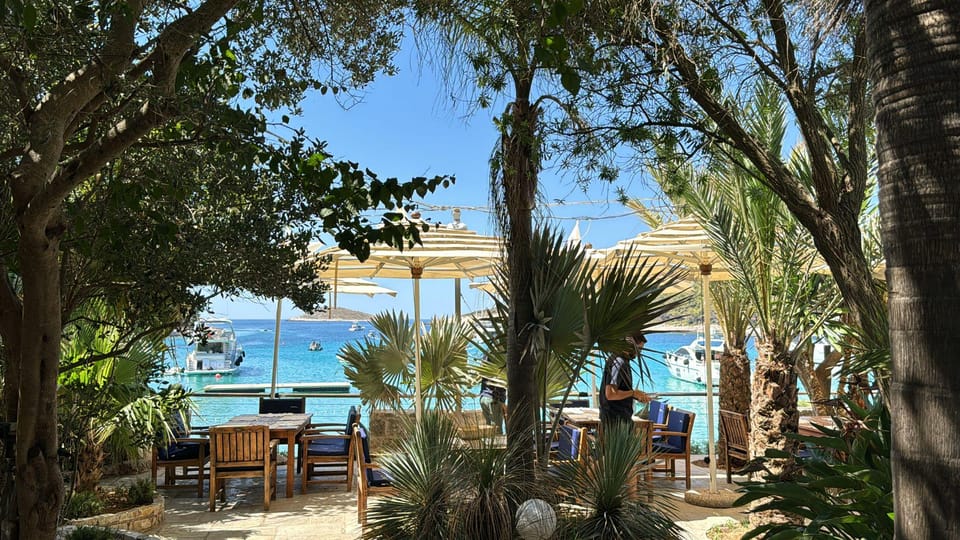 Split: Blue Lagoon, Hvar and 5 Islands Small Group Boat Tour - Maslinica on Ĺ olta: peaceful village energy and olive-grove scenery