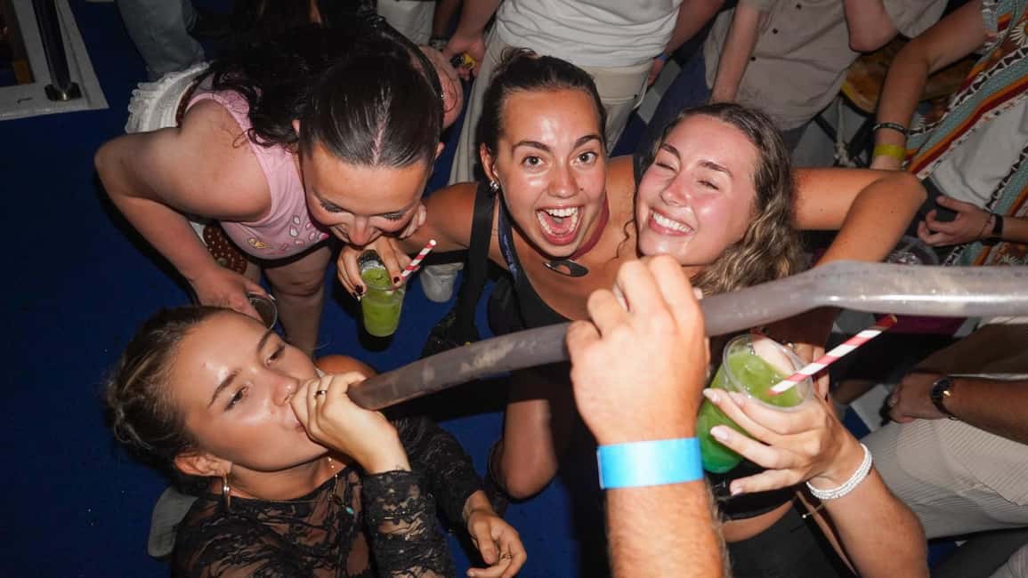 Split: Boat Crawl with Nightclub Access, Shots, & Boat Party - Finishing at a famous Split nightclub with VIP access
