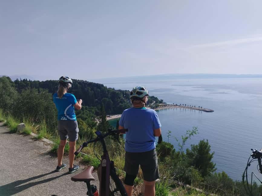 Split City & Marjan Park Electric Bike Tour - From Varos to Bene Beach: switching gears from streets to sea air