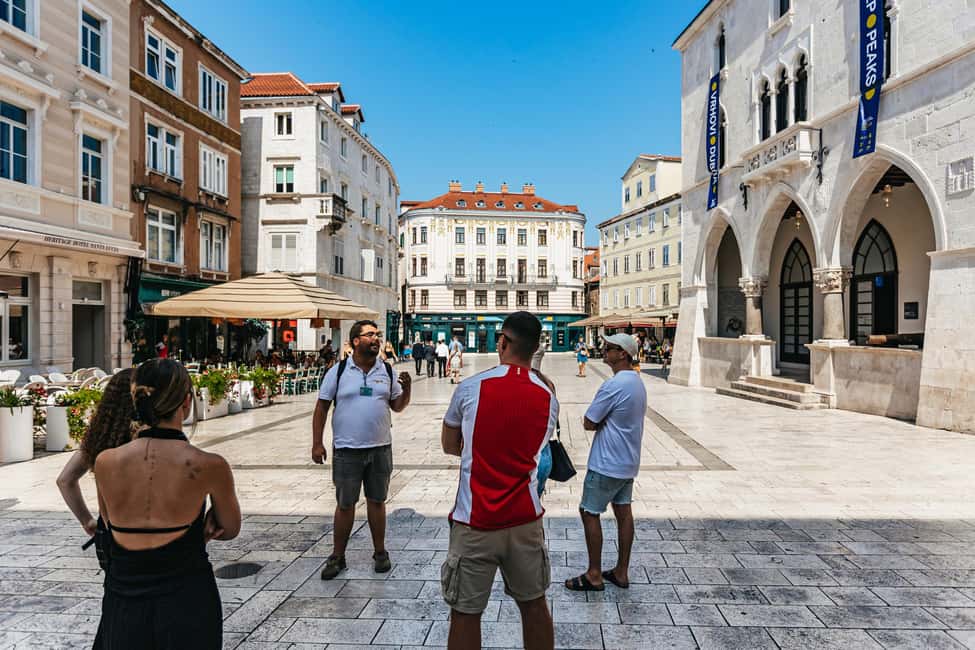 Split: Diocletian Palace & Old Town Guided Walking Tour - St. Domnius (Sv. Duje): cathedral + bell tower panoramas