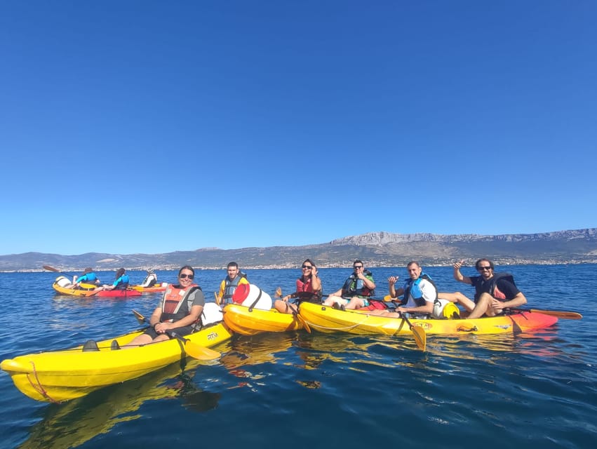 Split: Guided Sea Kayaking Tour with Snorkeling - Snorkeling and cliff jumping: the water-time payoff