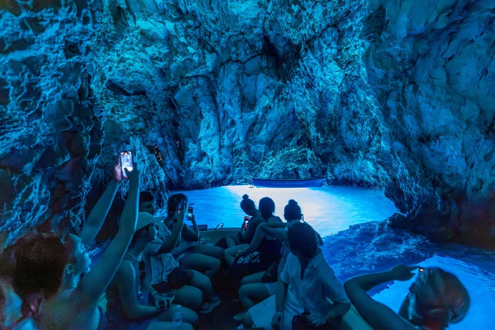 Split or Trogir: Blue Cave, Vis, and Hvar Speedboat Tour - From Split/Trogir to Biševo: the ride sets the tone