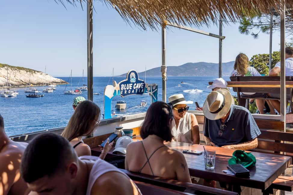 Split or Trogir: Blue Cave, Vis, and Hvar Speedboat Tour - Budikovac’s Blue Lagoon: swimming and snorkeling with a real break