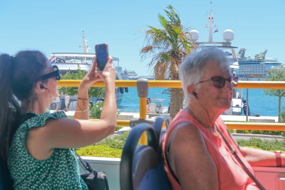 Split: Red Line Panoramic Tour with Sightseeing Bus - Promenade, Bačvice Beach, and Marjan Hill Views You’ll Remember