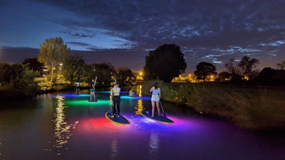 Split: Stand Up Paddleboard Night Glow Tour - Stobreč guided night paddle: sea views, cliffs, and space to learn