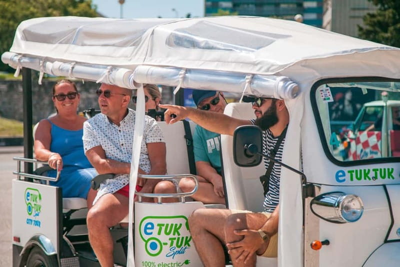 Split: Top City Highlights Electric Tuk-Tuk Tour - Entering Split by Electric Tuk-Tuk (Not by Combat)