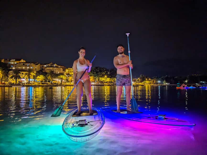 Split: Transparent SUP night Glow tour - Transparent SUP Glow in Split: what you’re really buying for $51