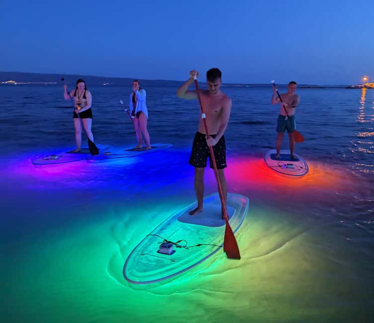 Split: Transparent SUP night Glow tour - Stobreč at dusk: that first sea paddle before the lights take over